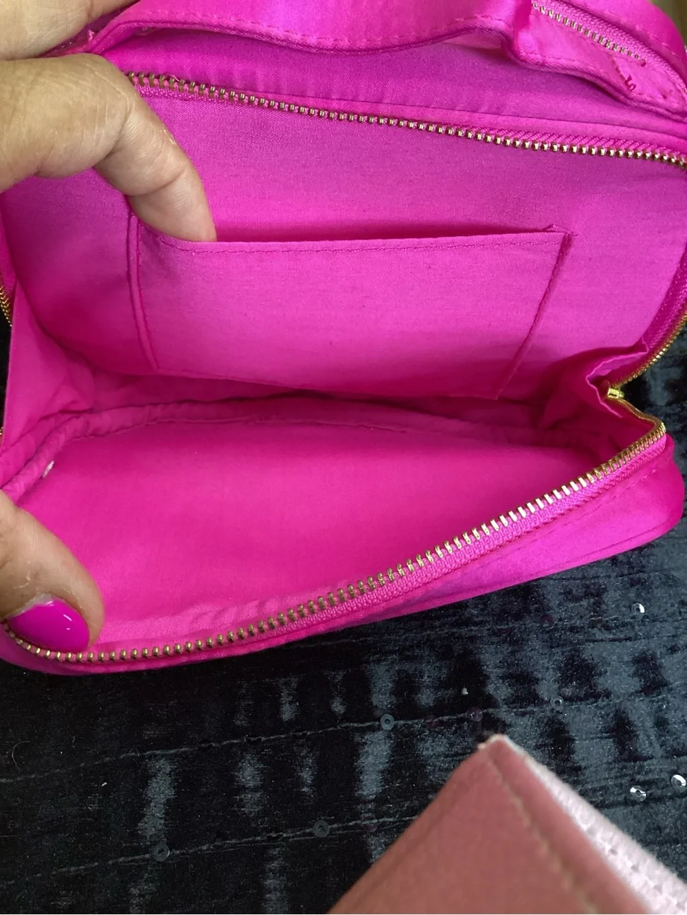 Prada Candy Pink Cosmetic Pouch
